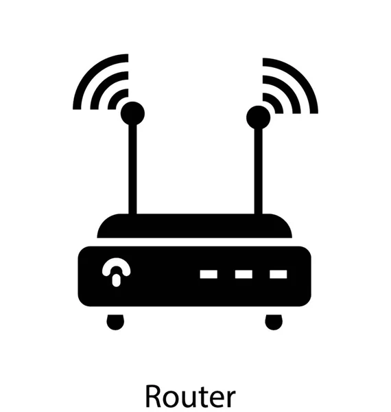 Dispositif de routeur wifi — Image vectorielle