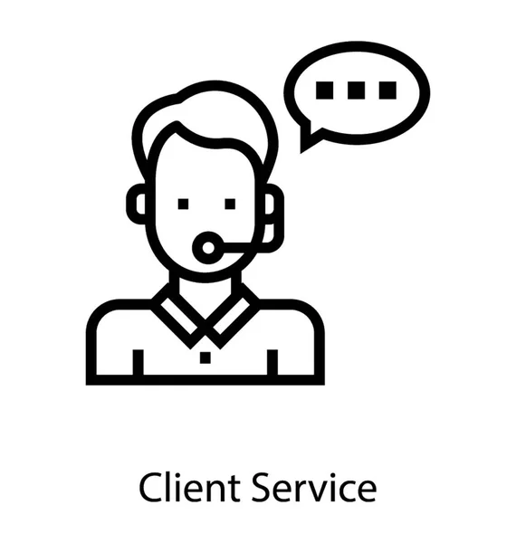 Client Services vector — Stockvector