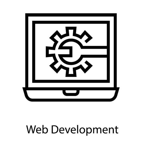 Vetor de Desenvolvimento Web — Vetor de Stock