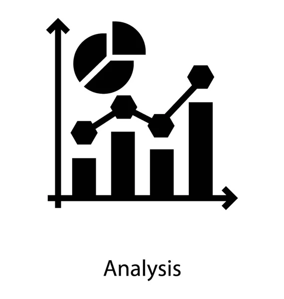 Gráfico de crescimento empresarial —  Vetores de Stock