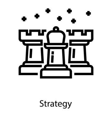 Strateji satranç parçası