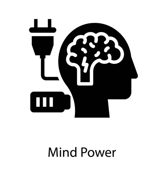 Mind Power energi — Stock vektor