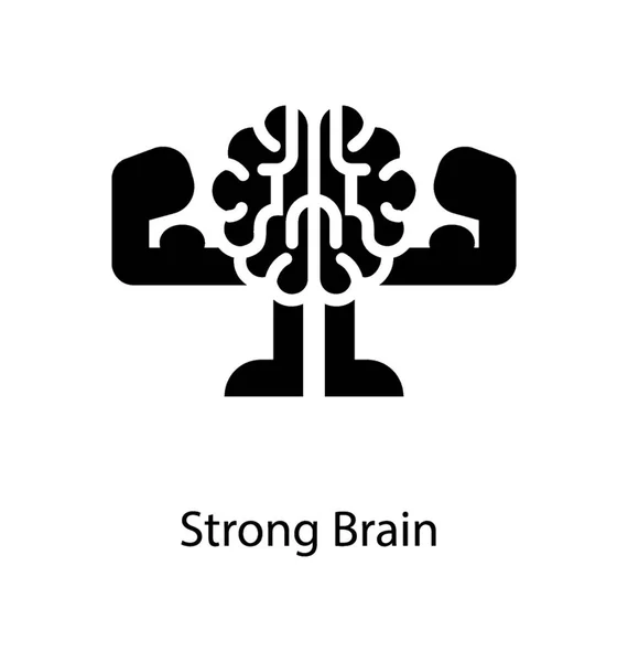 強い脳ベクター — ストックベクタ