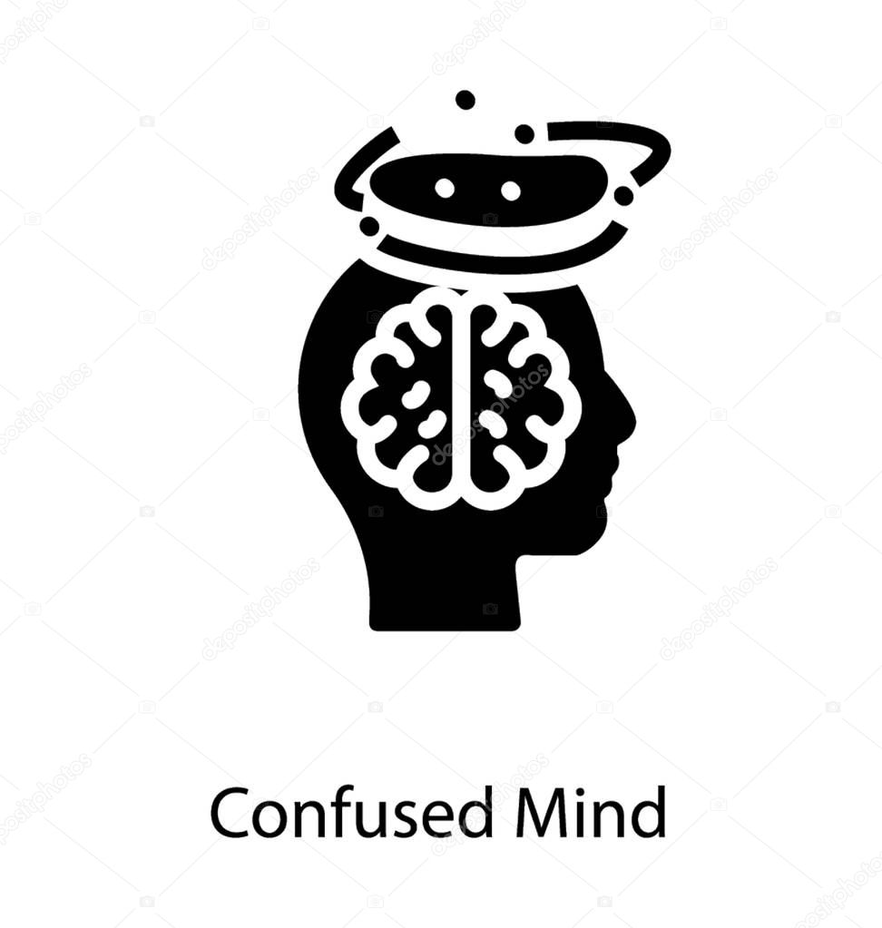 Confused Mind Vector
