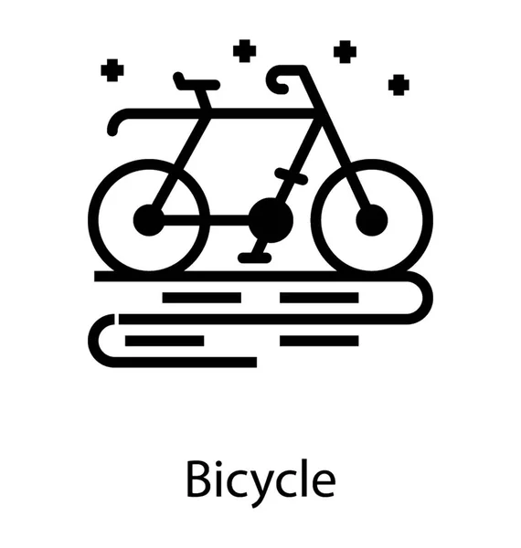 Pedal Cycle Vector — Stock Vector