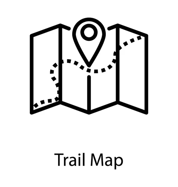 Vecteur de navigation par carte — Image vectorielle