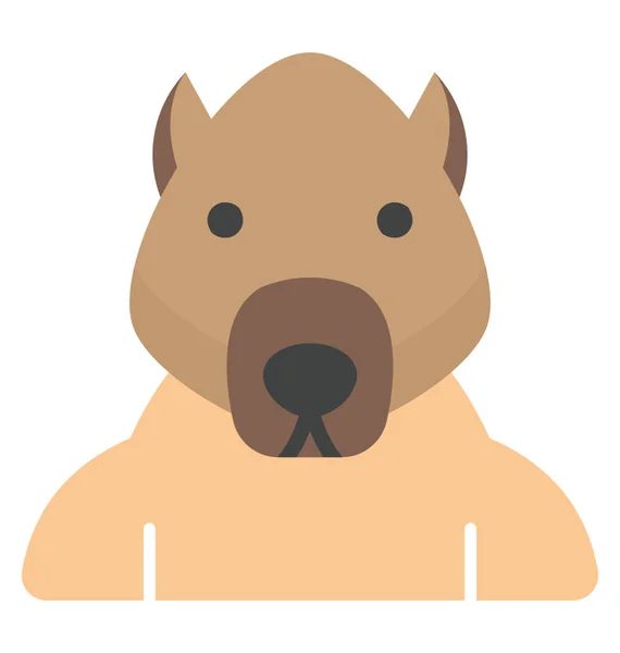 Pet Puppy Emoji — Stock Vector