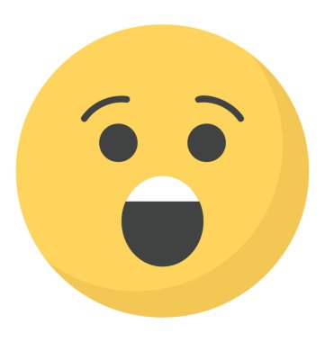Şaşırtıcı yüz emojisi