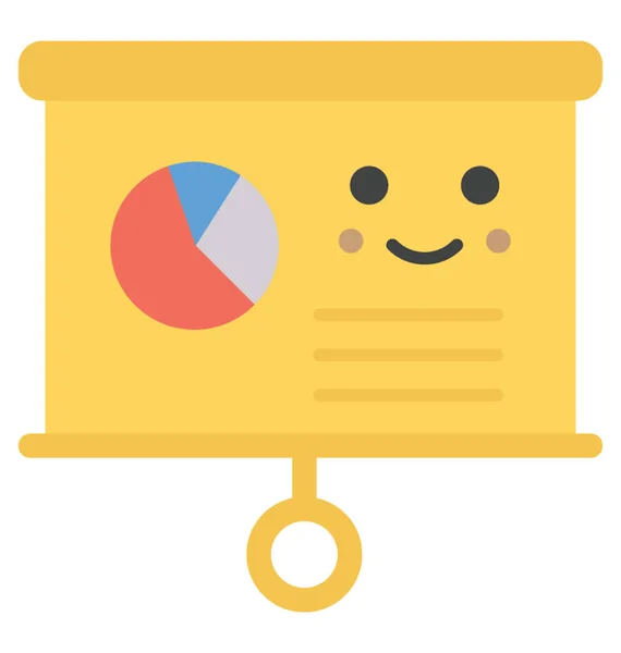 İş sunumu emoji — Stok Vektör