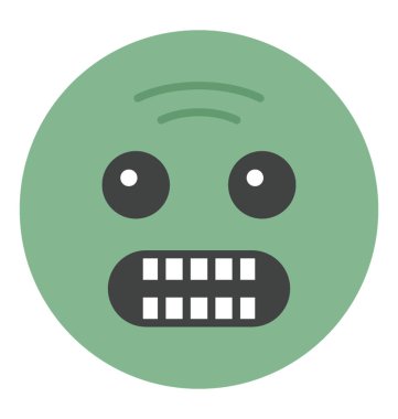 Sırıtış emoji vektör