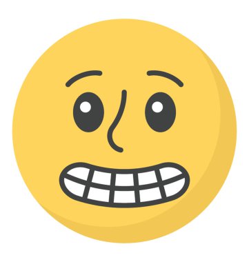 Sırıtış emoji vektör