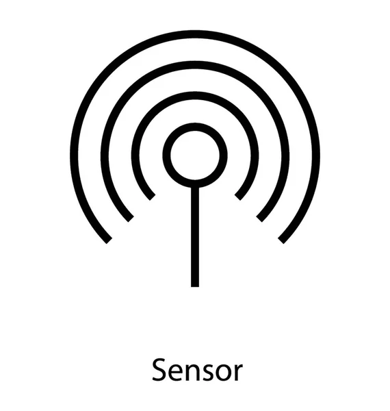 Sensing Element Vector — Stock Vector