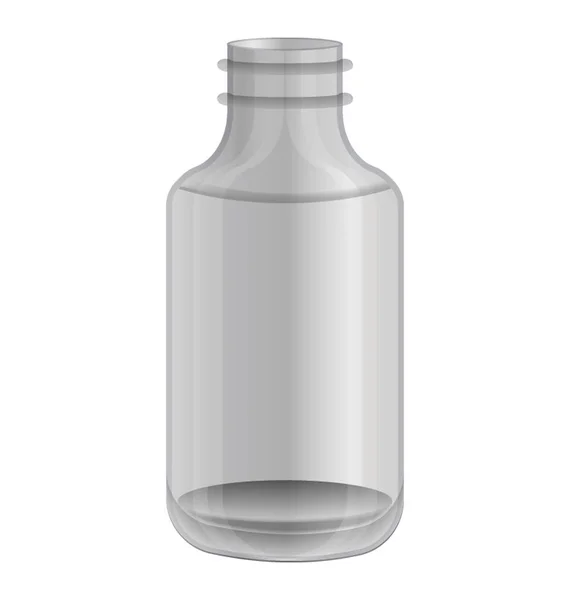 Sirap glas flaska — Stock vektor