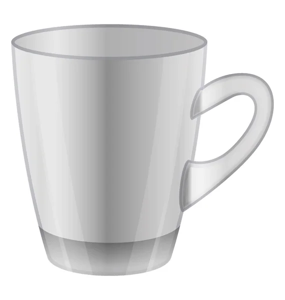 Чашка чая из стекла — стоковый вектор
