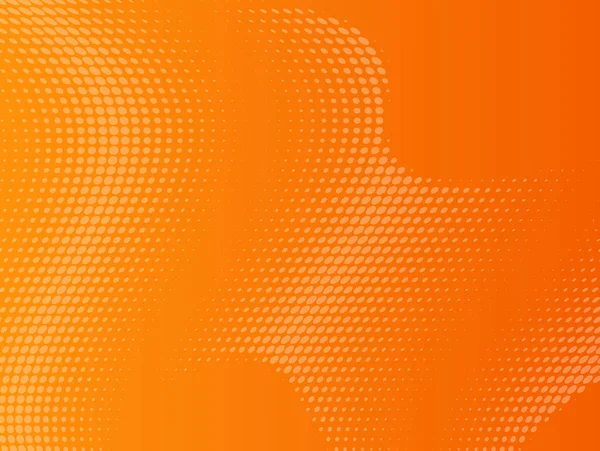 オレンジ色のパターン背景のベクトルイラスト — ストックベクタ