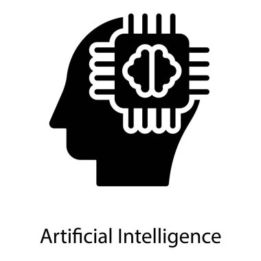 Katı tasarımda yapay zeka vektörü 