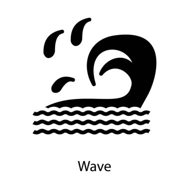 Glyph tasarımında deniz dalgaları 