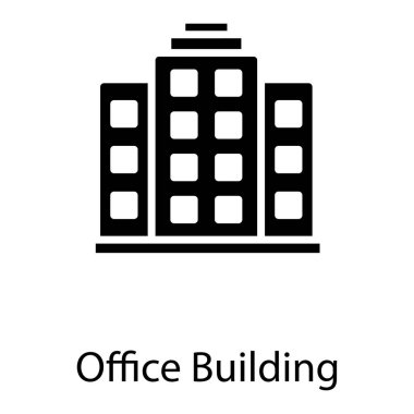 Glyph vektörkonut daireler simgesi 