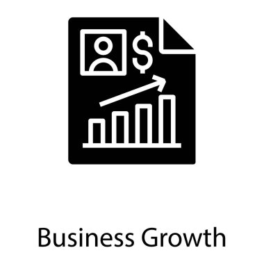 Finansal büyüme analizi sağlam simgesi