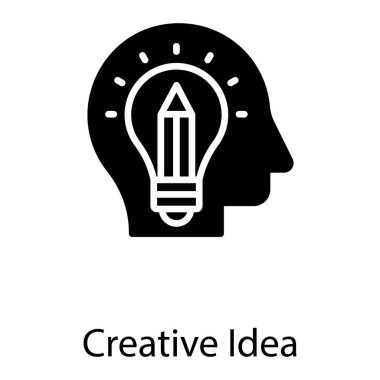 Sağlam tasarımda yaratıcı fikir vektörü 