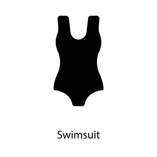 Sağlam Tasarımda Yüzme Giysi Vektörü — Stok Vektör