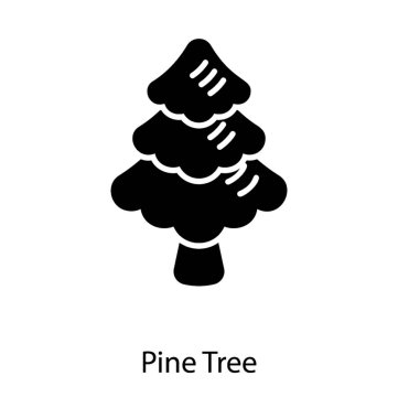 Çam ağacı sağlam simgesi 