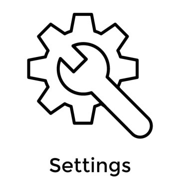 Simge beyaz arkaplanda izole ediliyor 