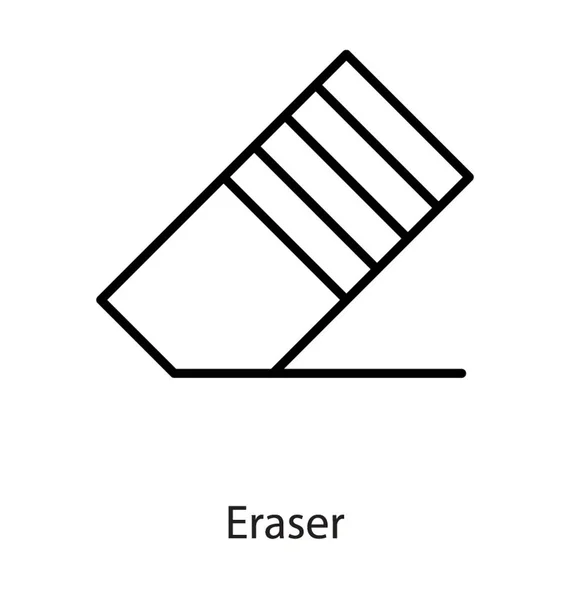 디자인의 지우개 아이콘 — 스톡 벡터