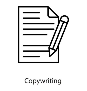 Kalemli kağıt, makale yazma konsepti