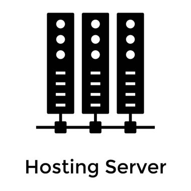 Glyph tasarımında sunucu simgesini barındırma.