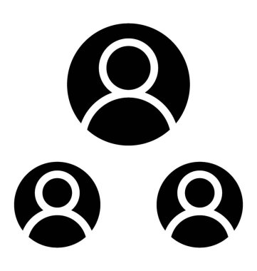 Dolu tasarımında liderlik simgesi.