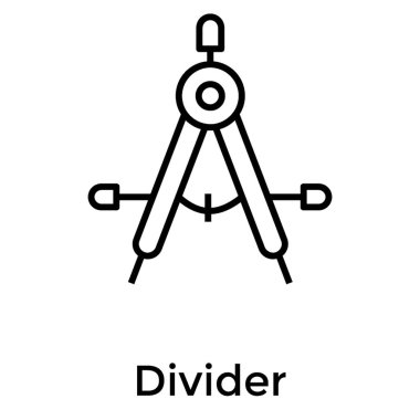 Satır tasarımında bölücü simgesi.