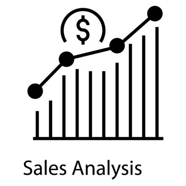 Glyph tasarımında iş süreci simgesi.