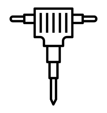 Elektrik İnşaat aracı, matkap satırı simgesi