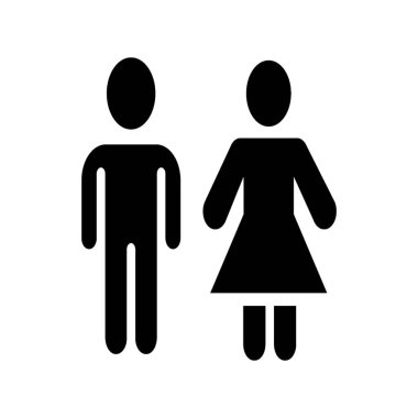 Katı piktogramda çift simgesi