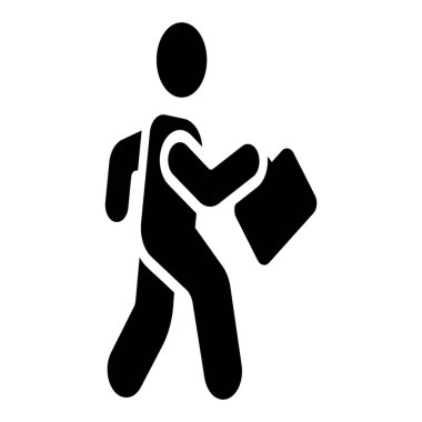 Katı tasarımda sigorta acentesi simgesi