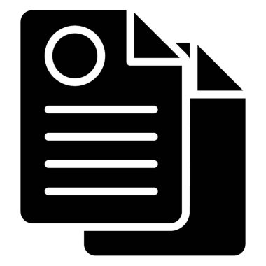 Glyph tasarımında devam simgesi.