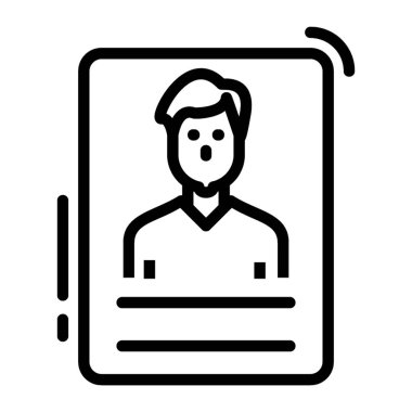 Satır tasarımında Cv simgesi.