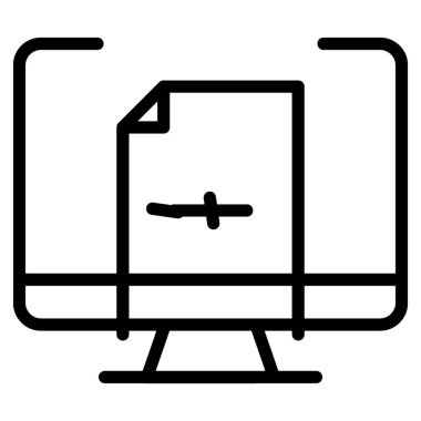 Satır tasarımında devam simgesi.