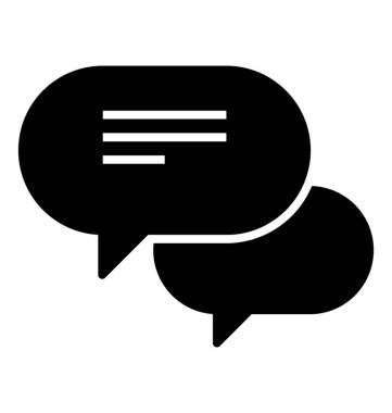 Glyph tasarımında iletişim simgesi.