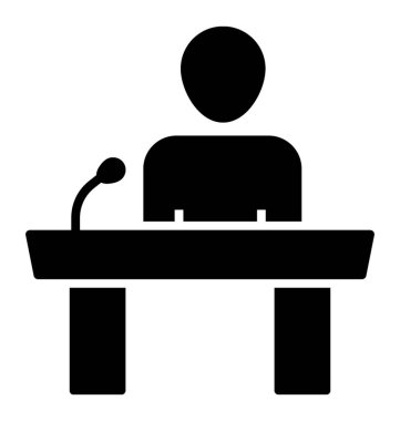 Konuşma simgesinin sağlam tasarımı.