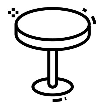Çanak çömlek tekerlek çizgisi simgesi 
