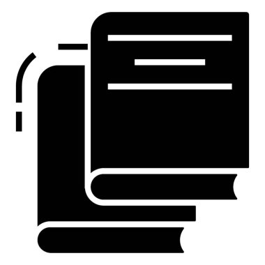 Glyph tasarımında kitap simgesi.