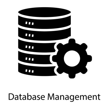 Katı tasarımda veritabanı yönetimi simgesi 