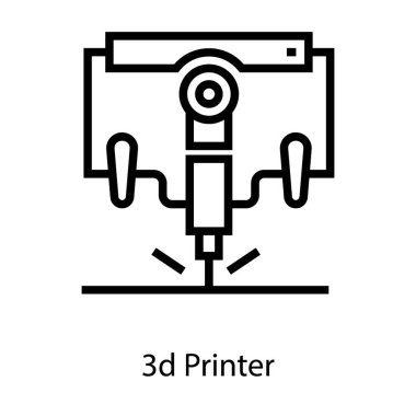 3d lazer makinesi simgesi 