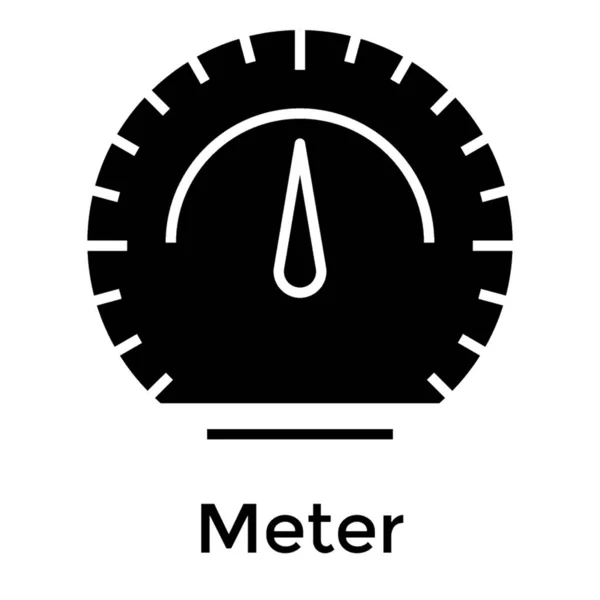 Icoon Van Auto Meter Gauge — Stockvector