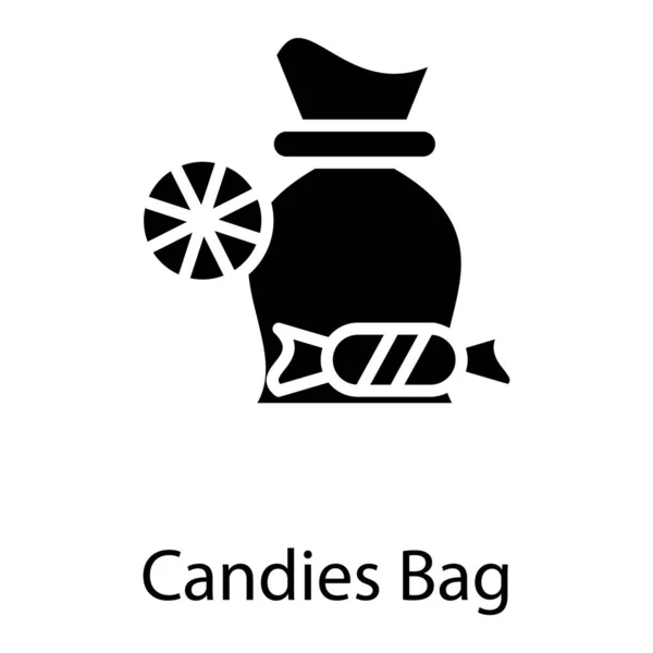 Diseño Vectores Bolsa Caramelos Sólidos — Vector de stock