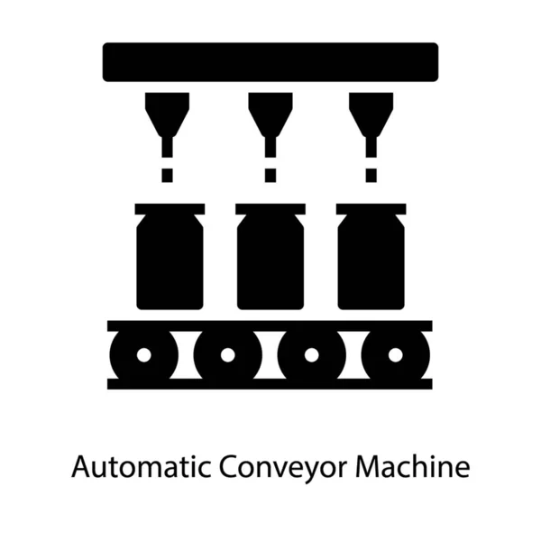 Знак Автоматического Конвейера — стоковый вектор