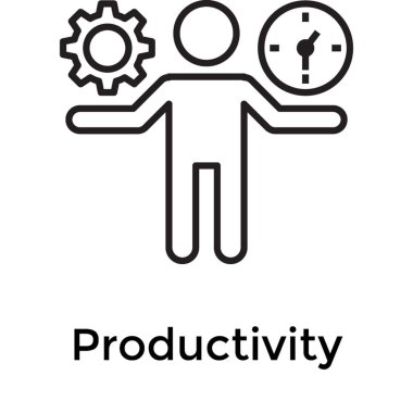 Üretken zaman yönetimi satırı simgesi 