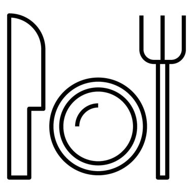 Beyaz arka plan üzerinde izole sofra 